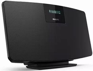 moderni mikro sustav philips tam2505 bluetooth radio dab dab plus fm tuner čista zvučna snaga 10 w budilica dva alarma daljinski upravljač izlaz za slušalice pomoćni ulaz