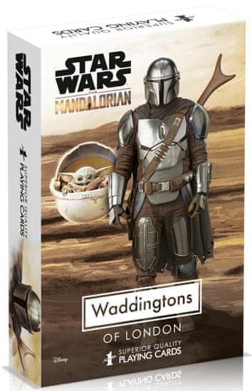 Winning Moves Igraće karte Waddingtons Star Wars: The Mandalorian