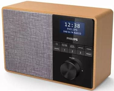 moderni bežični radio philips tar5505 dab fm radio bluetooth tehnologija timer kuhinja čisti zvuk 5 watt zajedničko napajanje lcd zaslon
