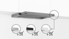 Bosch DFL064W53 kuhinjska napa, izvlačna
