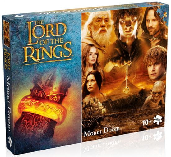 Winning Moves Puzzle The Lord of the Rings Mount Doom, 1000 komada