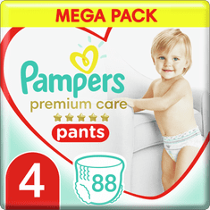 Pampers pelene Premium Pants 4 (9-15 kg) Mega Box 88 komada