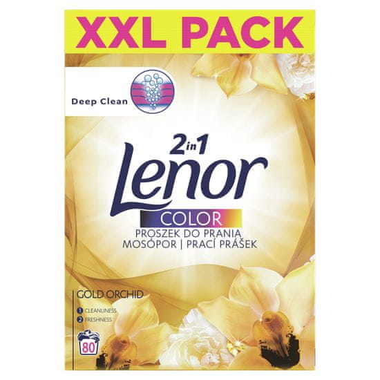 Lenor Gold Orchid prašak za pranje rublja, 5,2 kg, 80 pranja