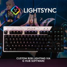 Logitech G Pro, GX Brown, K/DA, US, HR gravura