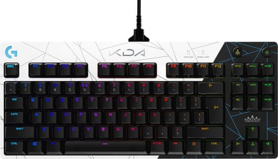 Logitech G Pro, GX Brown, K/DA, US, HR gravura