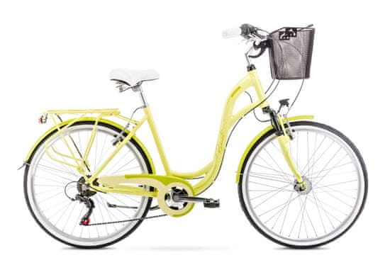 Romet Symfonia 1 (2021) gradski bicikl, L-19, svijetlo zelena
