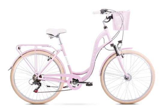 Romet Symfonia ECO (2021) gradski bicikl, L-19, ružičasti