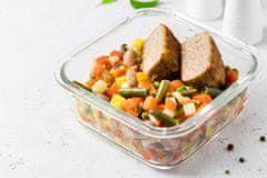 Rosmarino Bake&Go staklena posuda/pekač, četvrtasta, 17 x 17 x 7 cm