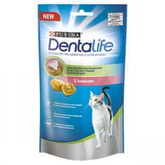 DentaLife Dentalife Cat poslastice za mačke s lososom, 8x 40 g