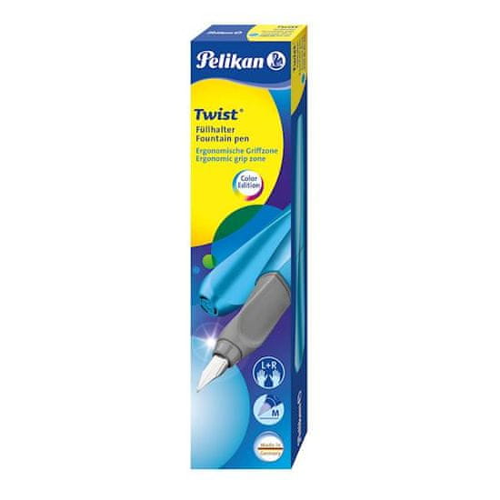 Pelikan nalivpero Twist, Frosted Blue, u kutiji