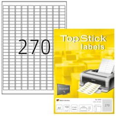Herma Top Stick 8790 naljepnice, 17,8 x 10 mm, bijele, 100/1