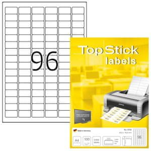   Herma Top Stick 8728 naljepnice, 30,5 x 16,9 mm, bijele, 100/1