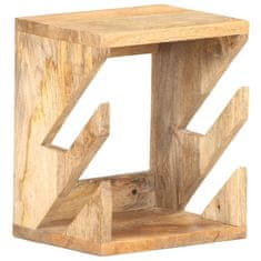 Vidaxl Zidni držač za skateboarde 25 x 20 x 30 cm masivno drvo manga