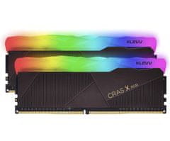 Klevv Cras X RGB memorija (RAM), DDR4 16 GB (2x8GB), 3200 MHz, CL16, 1.35 V (KD48GU880-32A160X)