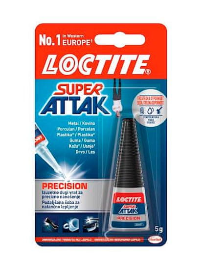 Henkel Super Atack Precision trenutno ljepilo, 5g