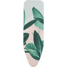 Brabantia B pokrivač i podstava za dasku za glačanje, 124 x 38 cm, Tropical Leaves