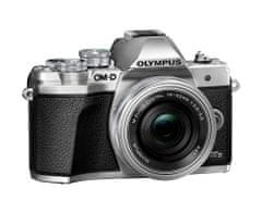 Olympus E-M10 III S 14-42 EZ Pancake Kit Silver fotoaparat