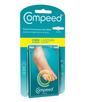 Compeed flasteri za kurje oči, srednji, 10 komada
