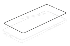 EPICO 2,5D GLASS zaštitno staklo za Samsung Galaxy A72, crno (54312151300001)