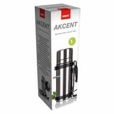 Banquet Akcent 1 putna termosica, srebrna
