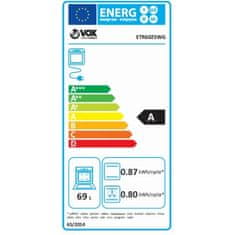 VOX electronics ETR6025WG štednjak, električni, samostojeći