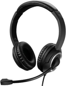 Sandberg MiniJack Chat Headset slušalice, s mikrofonom, crne