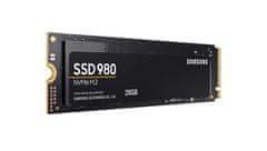 Samsung 980 SSD disk, 250 GB, M.2, PCI-e 3.0 x 4 NVMe, TLC V-NAND
