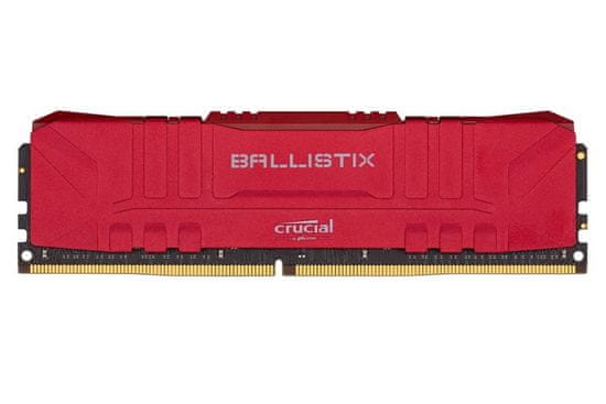 Crucial Ballistix Red memorija (RAM), DDR4 8 GB, 3200 MT/s, CL16, 1.35 V (BL8G32C16U4R)