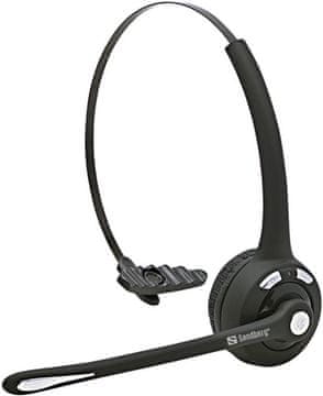Sandberg Bluetooth Office headset slušalice s mikrofonom, mono, crne