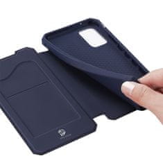 Dux Ducis Skin X preklopna kožna maska za Samsung Galaxy A72 4G, plava