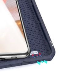 Dux Ducis Skin X preklopna kožna maska za Samsung Galaxy A72 4G, plava