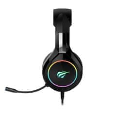 Havit Gamenote H2232d RGB gaming slušalice 3.5mm, crno-crvena