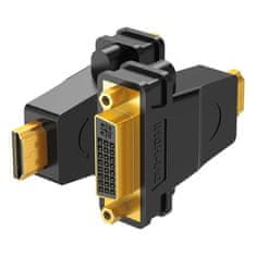 Ugreen 20123 adapter HDMI - DVI, M/F, crno