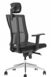 Hyle X3-55AK-MF uredski stolac, crni