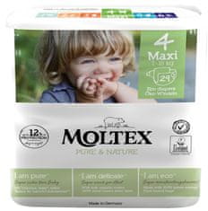 MOLTEX MOLTEX Pure Pelene & Nature Maxi 7-18 kg - ekonomično pakirane (6 x 29 komada)