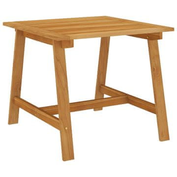 Vidaxl Vrtni blagovaonski stol 88x88x74 cm Masivno drvo akacije