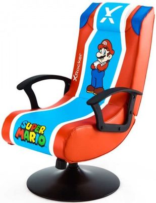 igraća stolica s preklopnim sklopivim mari Nintendo super mario udobna meka presvlaka pogodna za odrasle lako se čisti zahvaljujući ugrađenim kožnim zvučnicima i subwooferu u naslonu
