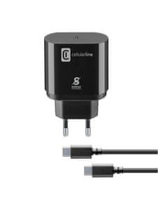 Cellularline kućni punjač USB-C 25W