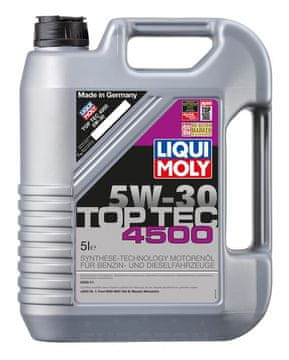 Liqui Moly motorno ulje TOP TEC 4500 5W30, 5 l
