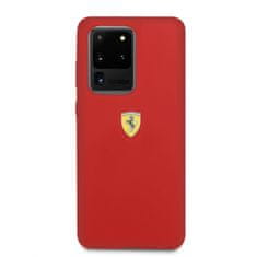 Scuderia Ferrari maskica za Samsung Galaxy S20 Plus, silikonska, crvena