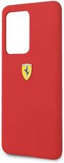 Scuderia Ferrari maskica za Samsung Galaxy S20 Plus, silikonska, crvena