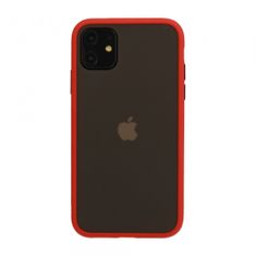 Maska za iPhone 12 mini, silikonska, crvena