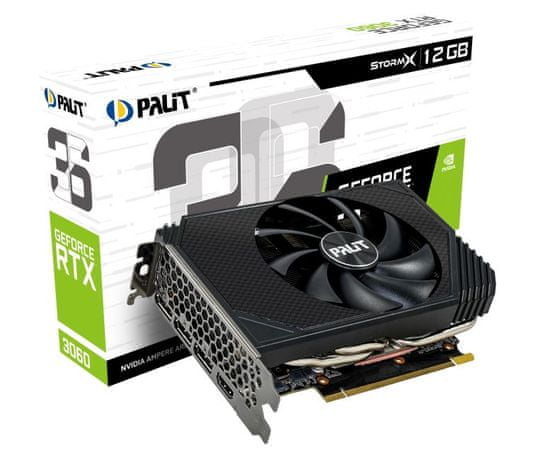 PALiT StormX GeForce RTX 3060 grafička kartica, 12 GB GDDR6 (NE63060019K9-190AF)