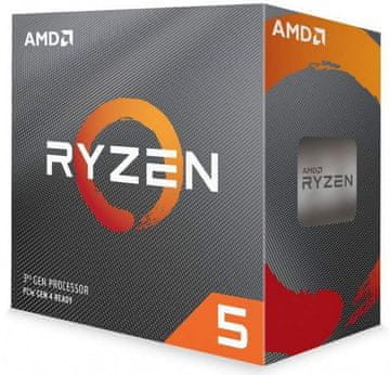 AMD Ryzen 5 3600 procesor, Wraith Stealth, 3,6/4,2 GHz, 32 MB, AM4, Multipack