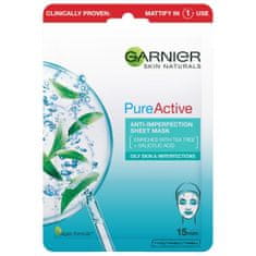 Garnier Skin Naturals Pure Active maska protiv nepravilnosti, 28g