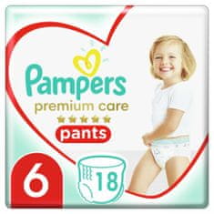 Pampers pelene Premium Pants 6 (15+ kg) 18 komada