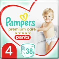 Pampers pelene Premium Care Pants 4 (9-15 kg) Maxi 38 kom