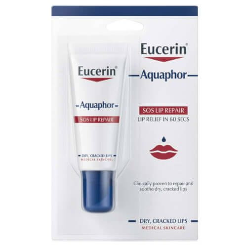 Eucerin Aquaphor balzam za usne, 10 ml