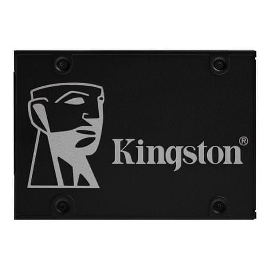 Kingston KC600 SSD disk, 2 TB, 550/520 MB/s, SATA 3.0, 3D TLC (SKC600/2048G)