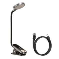 BASEUS Mini LED Reading svjetiljka s kopčom, siva